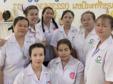 ผู้ดูแลเข้ารับการฝึกอบรมภายในศูนย์